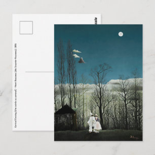Cartão Postal Henri Rousseau - Noite de Carnaval