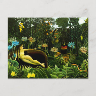 Cartão Postal Henri Rousseau O Cartão-Postal Do Sonho