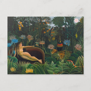 Cartão Postal Henri Rousseau O Cartão-Postal Sonho CC0691 Naïvis