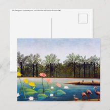 Henri Rousseau - Os Flamingos