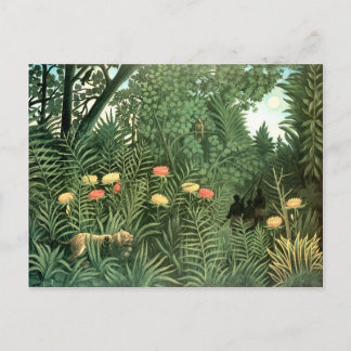 Cartão Postal Henri Rousseau Painting