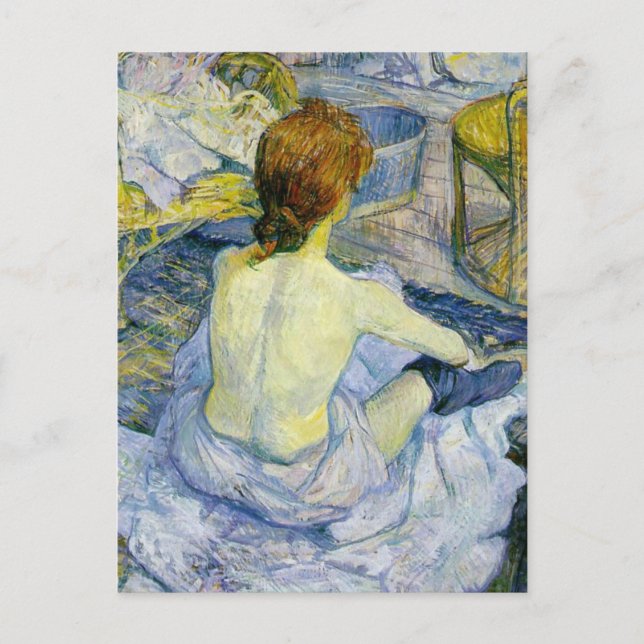 Cartão Postal Henri Toulouse Lautrec - O Bath GC (Frente)