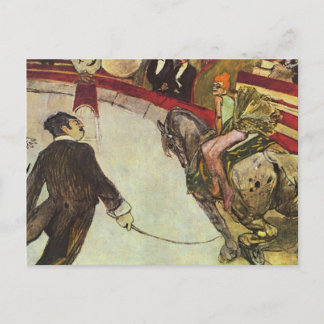 Cartão Postal Henri Toulouse-Lautrec - O Circo