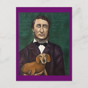 Cartão Postal Henry David Thoreau