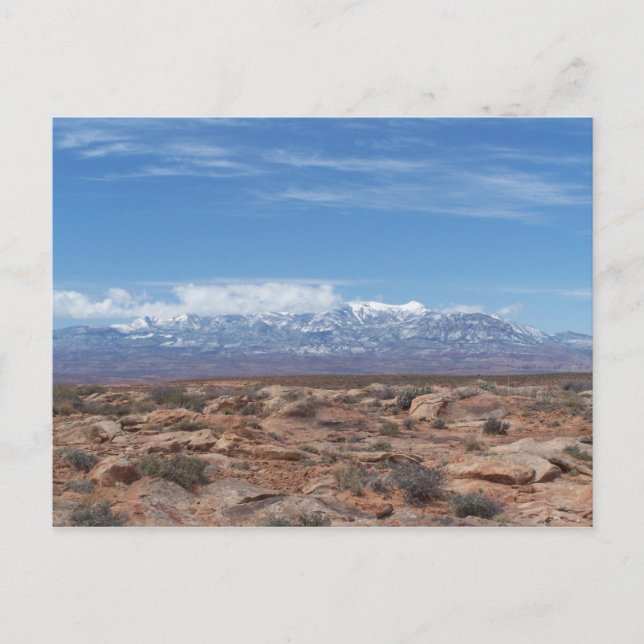Cartão Postal Henry Mountain (Frente)