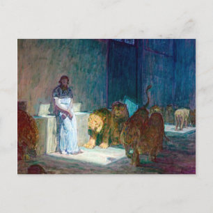Cartão Postal Henry Ossawa Tanner Daniel no Lions'Den