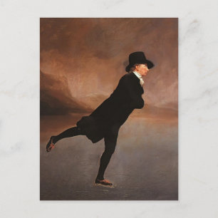 Cartão Postal Henry Raeburn - O Ministro Da Patinação