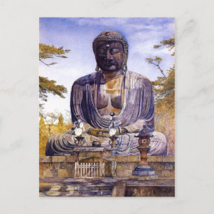 Cartão Postal Henry Roderick Newman: Daibutsu em Kamakura, Japa