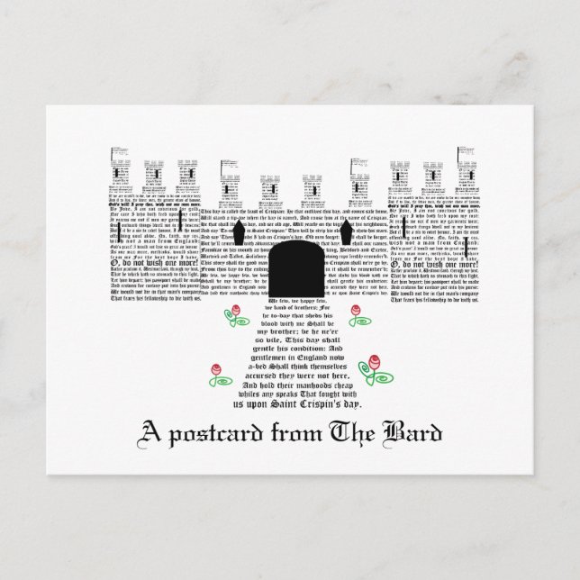 Cartão postal Henry V (Frente)