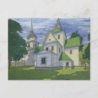 Cartão Postal Heorhiy Narbut- Igreja da Natividade