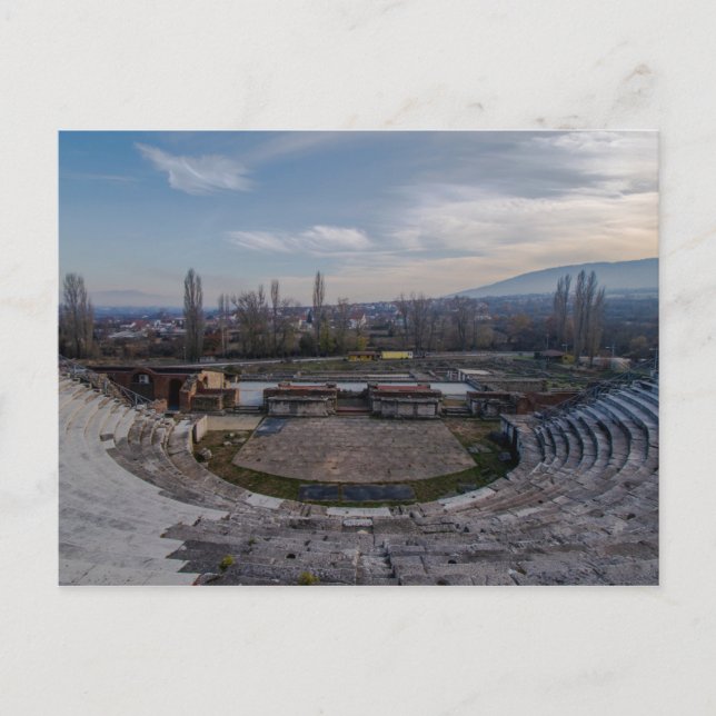 Cartão Postal Heraclea Lyncestis, Bitola, Macedônia (Frente)