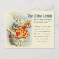 Herald White Rabbit John Tenniel CC1125 Fairytale