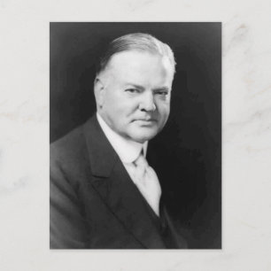 Cartão Postal Herbert Hoover