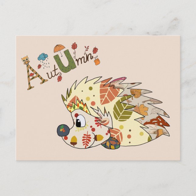Cartão Postal Herbstigel (Frente)