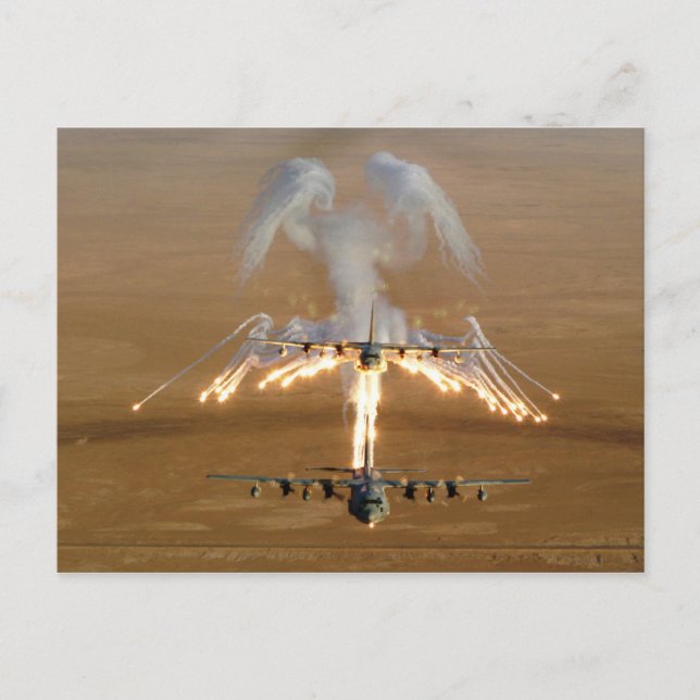 Cartão postal Hércules do KC-130 (Frente)