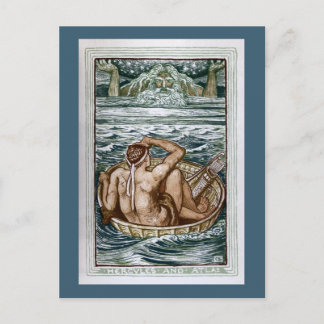 Cartão Postal Hércules e Atlas
