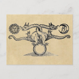 Cartão Postal Hermes Bird Alchemy