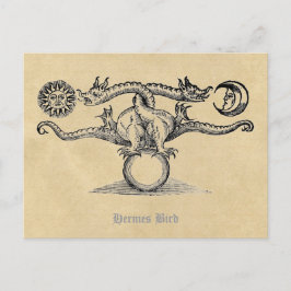 Cartão Postal Hermes Bird Alchemy