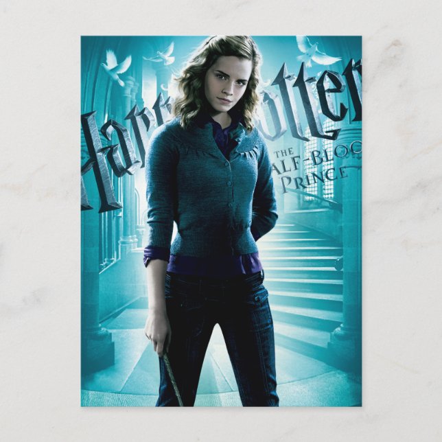 Cartão Postal Hermione Granger (Frente)