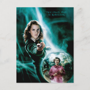 Cartão Postal Hermione Granger e o Professor Umbridge