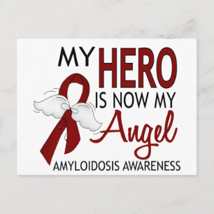 Cartão Postal Hero Agora Meu Anjo Amyloidose
