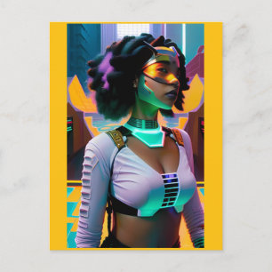 Cartão Postal Hero Corp - Arte de Ken Gage