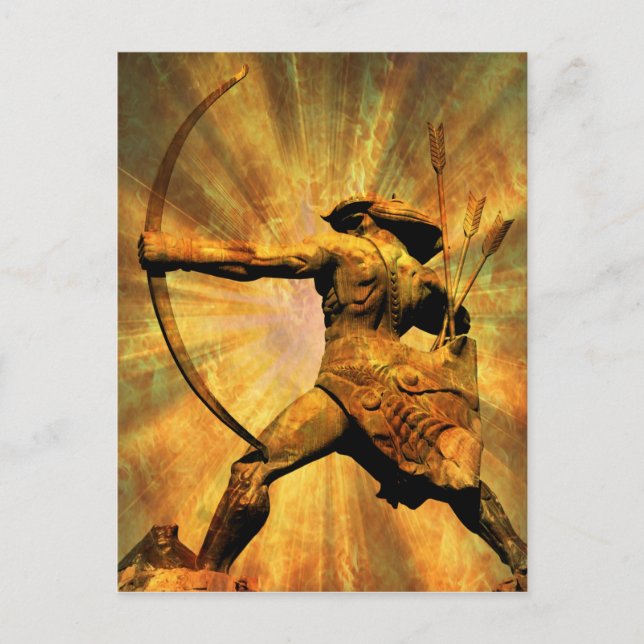 Cartão Postal Herói armênio (Frente)