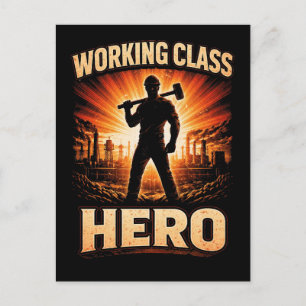 Cartão Postal Herói da Classe Trabalhadora
