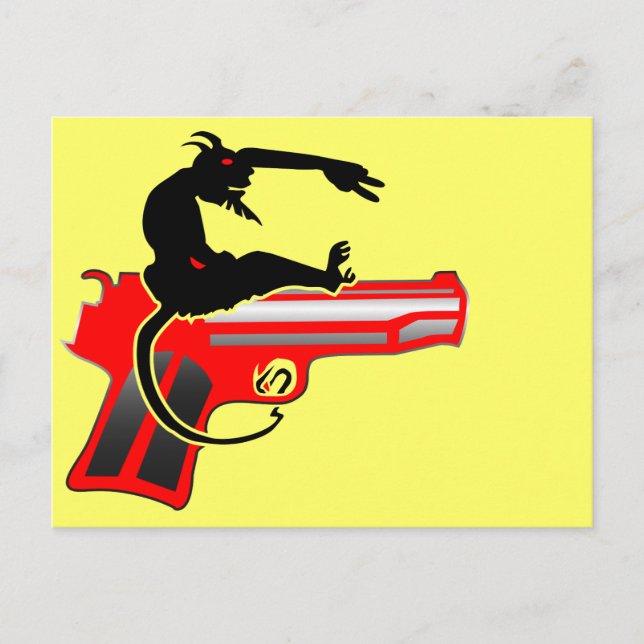 Cartão Postal Herói Tiroteio (Frente)