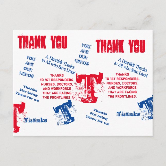 CARTÃO POSTAL HERÓIS DO CORONAVÍRUS (Frente)