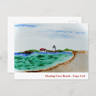 Cartão Postal Herring Cove Beach - Cape Cod -