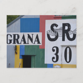 Cartão Postal Herring Museum, Islândia