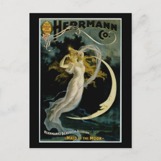 Cartão Postal Herrmann ~ Maid of the Moon