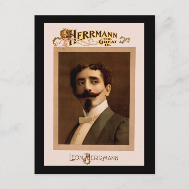 Cartão Postal Herrmann, o Excelente Co. (Frente)