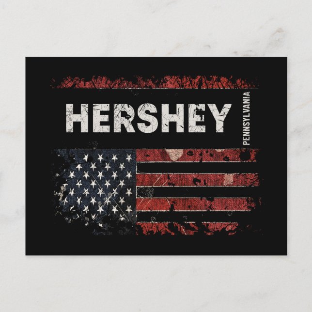 Cartão Postal Hershey Pensilvânia (Frente)