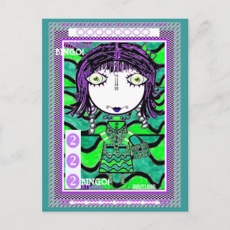CARTÃO POSTAL HESTER BESSIE METTS COLLECTIBLE ART