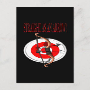 Cartão Postal Hetero Como Seta