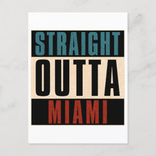 Cartão Postal Hetero de Miami Florida FL