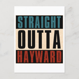 Cartão Postal Hetero fora de Hayward California CA