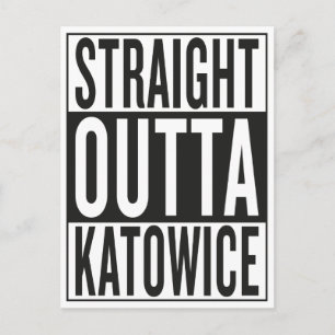 Cartão Postal hetero fora Katowice