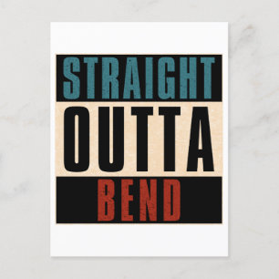 Cartão Postal Hetero Outta Bend Oregon OR