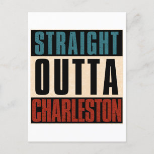 Cartão Postal Hetero Outta Charleston Carolina do Sul SC