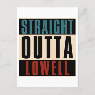 Cartão Postal Hetero Outta Lowell MÃES de Massachusetts