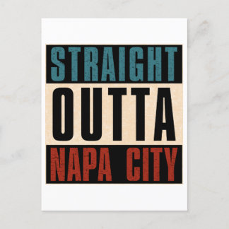 Cartão Postal Hetero Outta Napa Califórnia CA