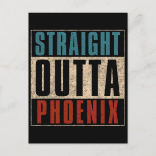 Cartão Postal Hetero Outta Phoenix Arizona AZ EUA
