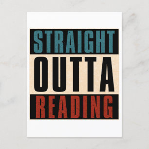 Cartão Postal Hetero Outta Reading PA da Pensilvânia
