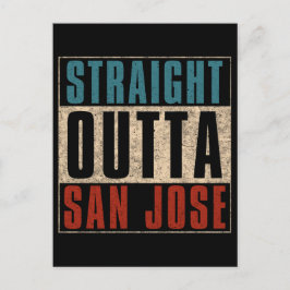 Cartão Postal Hetero Outta San Jose California CA EUA