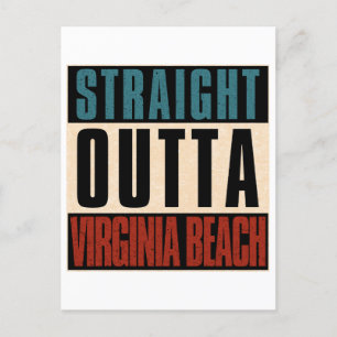 Cartão Postal Hetero Outta Virginia Beach Virginia VA