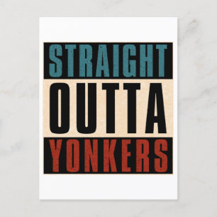 Cartão Postal Hetero Outta Yonkers New York NY