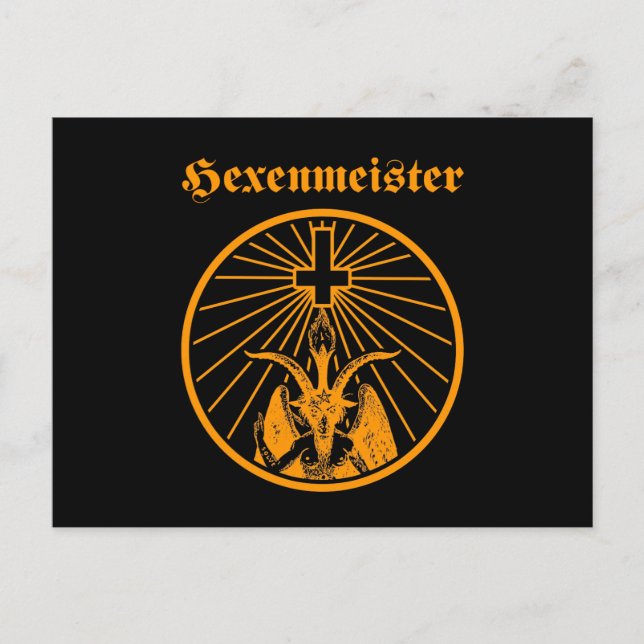 Cartão Postal Hexenmeister (Frente)